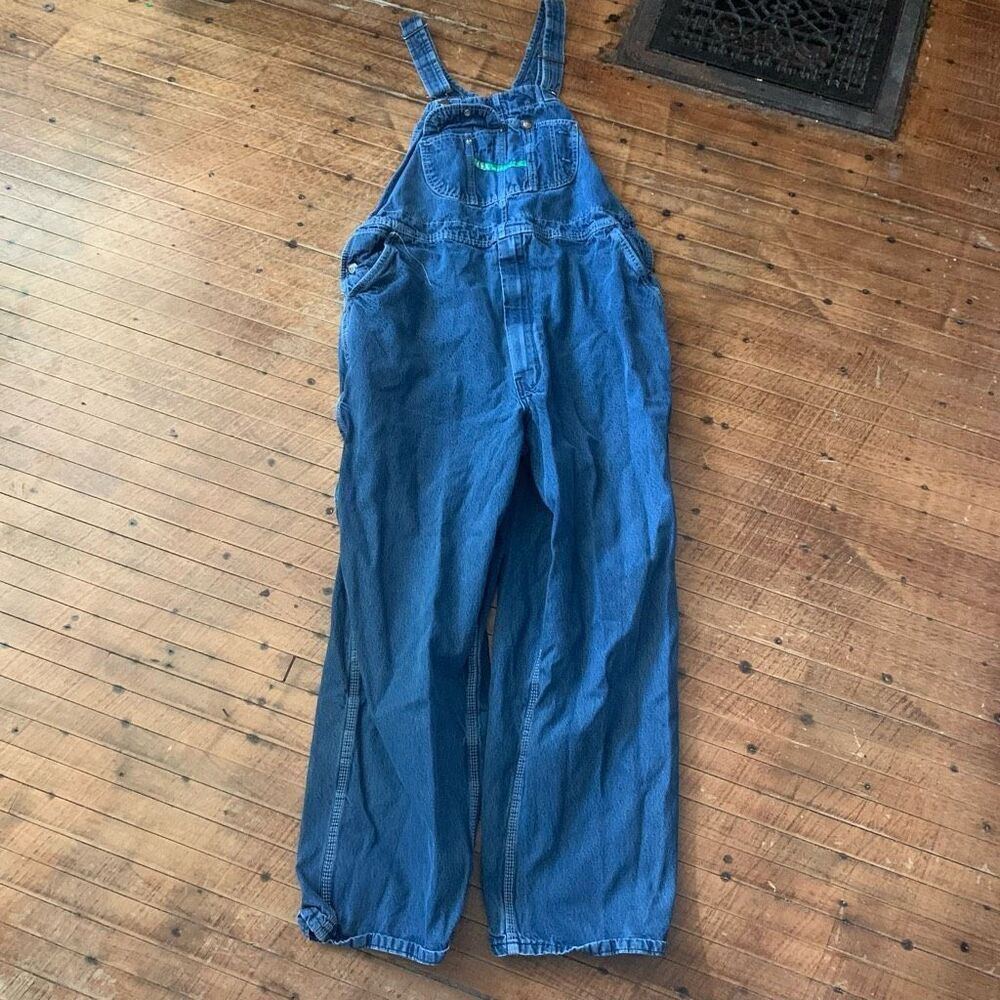 Keys traditional farmer grandpa denim 38x36 overalls